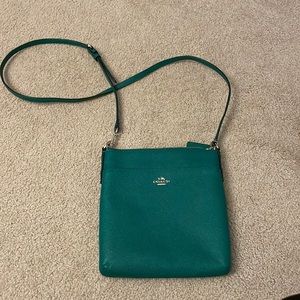 Coach Kelly Green Crossbody